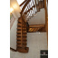 Изготовление деревянных лестниц на второй этаж на больцах в тетиву Житомир