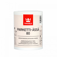 Лак для підлоги Tikkurila Parketti-Assa 80 Глянцевий 0,9 л Чернівці