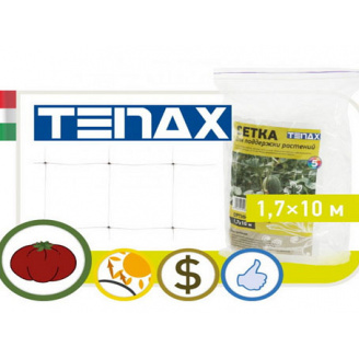 Сетка для поддержки растений TENAX зеленая