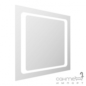 Зеркало квадратное со светодиодной подсветкой Volle 16-60-560 60х60 см