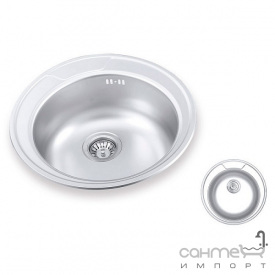 Кухонная мойка Ukinox Favorit 510 GT 6K M матовая