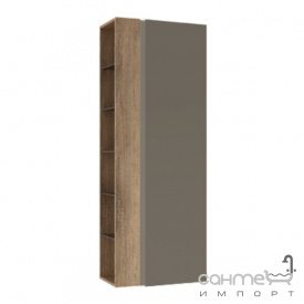 Подвесной пенал Mirater Prio 55 левосторонний, серый