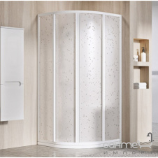 Душевой уголок раздвижной Ravak Supernova SKCP4-90 195 Pearl 3117O10211 белый