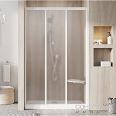 Душевые двери Ravak Supernova ASDP3-110 198 Grape 00VD01R2ZG белый