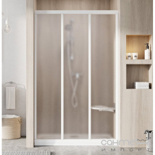 Душевые двери Ravak Supernova ASDP3-130 198 Grape 00VJ01R2ZG белый