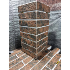 Фасадные термопанели прямой угол на 1 плитку (245x65)