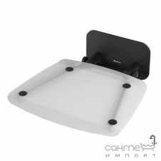 Сидение для ванной комнаты Ravak Ovo B II B8F0000059 Clear/Black