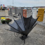 Металеве чорне кашпо для квітів і ландшафтного декору 1470*1100 мм Київ