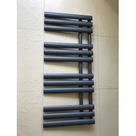 Дизайнерский полотенцесушитель Grasse 12/1130 серый матовый