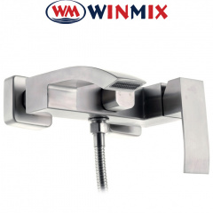Смеситель для ванны короткий нос Winmix АМА (Chr-009) Польша (нержавеющая сталь) Лубны