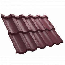 Металлочерепица Модерн плюс Voestalpine (Австрия) 0,5 мм мат
