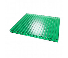 Стільниковий полікарбонат TITANPLAST 6х2100х6000 мм зелений
