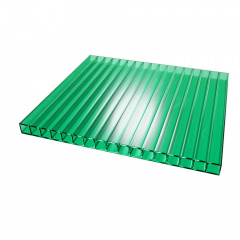 Стільниковий полікарбонат TITANPLAST 6х2100х6000 мм зелений Житомир