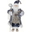 Новогодняя фигурка Санта с посохом 60см (мягкая игрушка), серо-голубой Bona DP73684 Генічеськ
