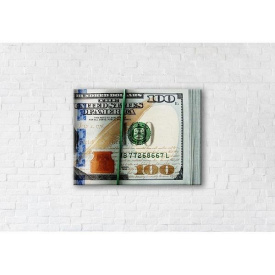 Картина на холсте IBR Bundle of Money 110x145 см