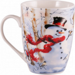 Чашка фарфоровая Happy Snowman 360 мл Milika M0520-NY14 Тернопіль