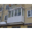 Балкон пластиковый французский 3200 х 900 х 2600 Steko Київ