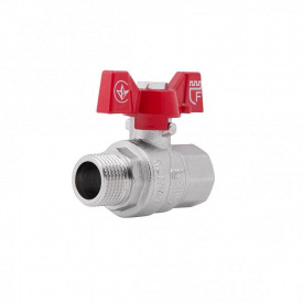 Кран шаровой SD Forte 1/2&quot; ВН для воды (бабочка) SF607W15