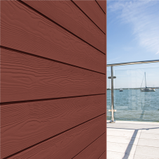 Фіброцементний сайдинг Кедрал Cedral Click Wood С-61 червона земля