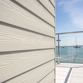  Фиброцементный сайдинг Кедрал Cedral Lap Wood С-07 зимний лес