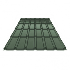 Фото - Металлочерепица Ruukki RanTech DG4345 Polyester matt 0,45мм RAL-6020 (Темно-зеленый) Металлочерепица Ruukki RanTech DG4345 Polyester matt 0,45мм RAL-6020 (Темно-зеленый)