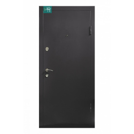 Входная дверь ПУ-179 дуб грифель Улица Метал/МДФ 860х960х2050