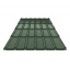 Металлочерепица Ruukki RanTech DG4345 Polyester matt 0,45мм RAL-6020 (Темно-зеленый) Ужгород