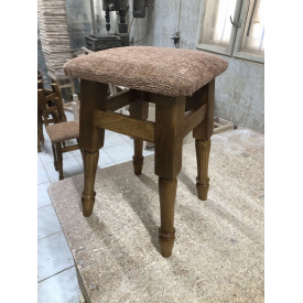 Табурет из бука кухонный комби 450x300x300 мм