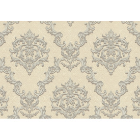 Обои Lanita виниловые на флизелиновой основе Регина декор PVIP 1-0431 жемчужный (1,06х10,05м.)