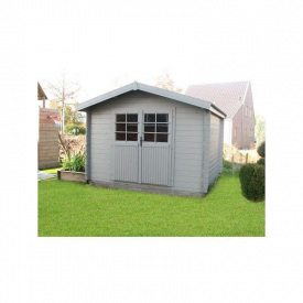 Сучасний сарай, господарський блок для дачі з дерева 3.3х2,4 м. від виробника Modern barn - 06