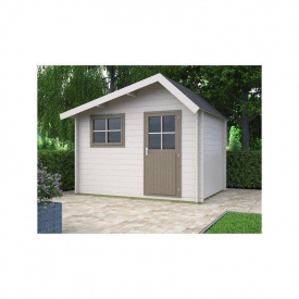 Современный сарай, хозблок для дачи из дерева 3.0х2,5 м. от производителя Modern barn - 08