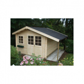 Сучасний сарай, господарський блок для дачі з дерева 3.4х3,0 м. від виробника Modern barn - 38