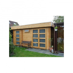 Сарай з дерева 4.9х3,0 м. Modern barn - 73 Цумань