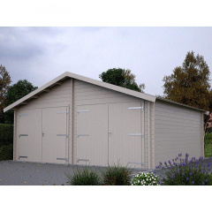 Хозблок из дерева 6.0х5,4 м. Modern barn - 82 Ладан