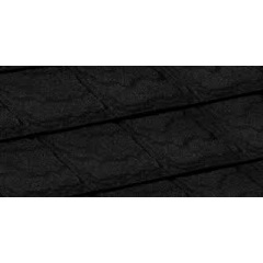 Композитна черепиця QUEENTILE SLATE чорна Полтава