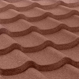 Композитная черепица QUEENTILE STANDARD красный