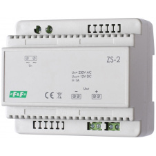 Джерело живлення F&F ZS-2 230В AC 1А OUT 12В DC 12 Вт