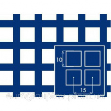 Лист перфорированный оцинкованный PP Qg10-15/1/1000x2000