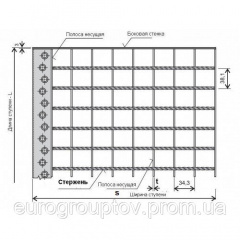 Сварные ступени 34х38/30х3/1000x305 Новомосковск