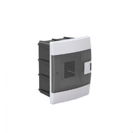 Щиток (бокс) на 4 модулей встраиваемый белый Horoz Electric (600-000-401)