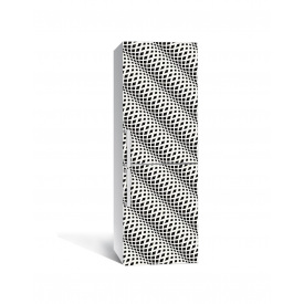 Наклейка на холодильник Zatarga «Объёмное сплетение» 650х2000 мм виниловая 3Д наклейка декор на кухню