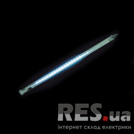 Гірлянда DELUX SNOWFALL (падаючий сніг) C 48LED 0.8m білий провід білий IP44