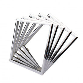 Ободок розетки Livolo 5 шт хром (VL-PJ07)