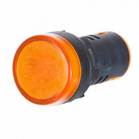 Светосигнальная арматура AD22-22DS желтая 220V АС АскоУкрем