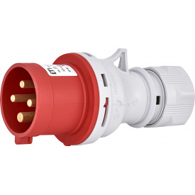 Кабельная силовая вилка ETI 004482017 EV-1643 IP44 (16A 400V 3P+PE)