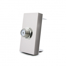 Механизм розетка спутниковая Livolo SAT серый (VL-C7-1ST-15)