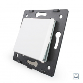 Механизм клавишная механическая кнопка Livolo белый (VL-C7K1H-11)