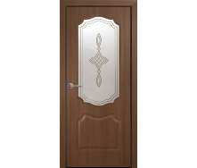 Міжкімнатні двері Вензель зі склом Новий Стиль 600х900x2000 мм