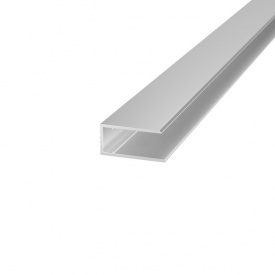 Алюминиевый профиль торцевой для поликарбоната АЛЮПРО 21х10х4200 мм Без покрытия ПАС-3533