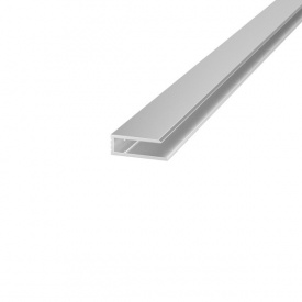 Алюминиевый профиль торцевой для поликарбоната АЛЮПРО 17х6х4200 мм Без покрытия ПАС-3531